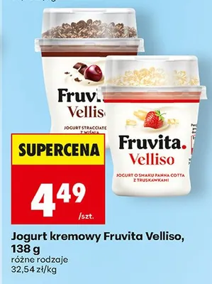 Jogurt kremowy różne rodzaje promocja w Biedronka