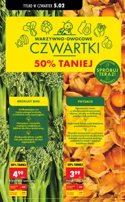 Brokuły Bimi promocja w Biedronka