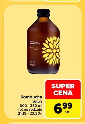 Kombucha Vigo promocja w Carrefour