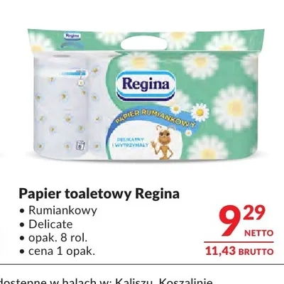 Papier toaletowy Regina Rumiankowy promocja w Makro