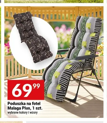 Poduszka na fotel Malaga Plus promocja w Twój Market