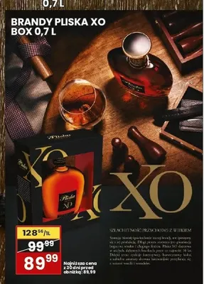Brandy pliska xo box promocja w Wafelek