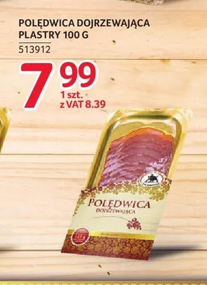 Polędwica dojrzewająca plastry ZMB Białystok promocja w Selgros