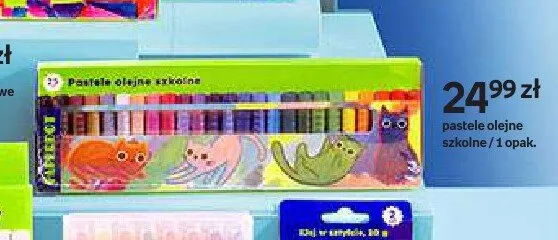 Pastele olejne szkolne Paperdot promocja w Empik