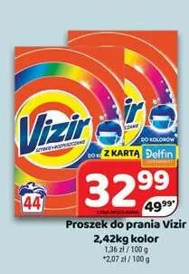 Proszek do prania Vizir kolor promocja w Delfin