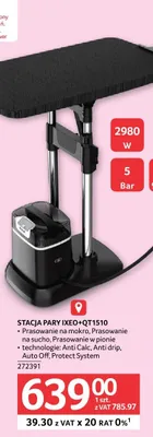 Stacja pary STACJA PARY IXEO+QT1510 promocja w Selgros