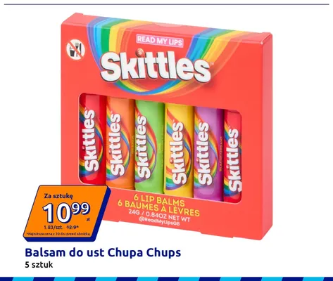Balsam do ust Chupa Chups 5-pak promocja w Action