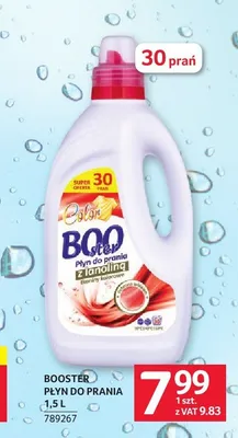 Płyn do prania Booster 1,5l 30 prań promocja w Selgros