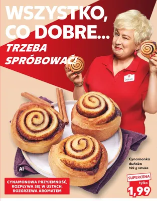 Cynamonka duńska promocja w Kaufland