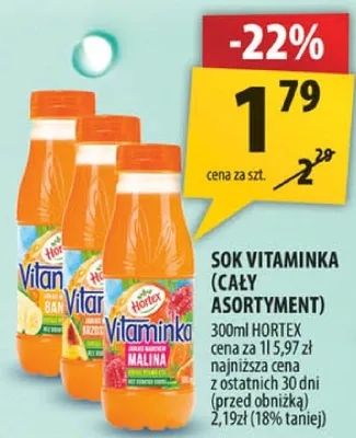 Sok Vitaminka promocja w Arhelan