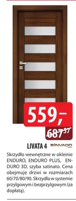 Skrzydło wewnętrzne Livata 4 promocja w Dobre Dla Domu