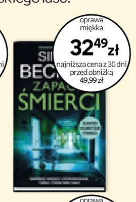 Książka Zapach śmierci Simon Beckett promocja w Empik