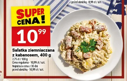 Sałatka ziemniaczana z kabanosem Białecki promocja w Twój Market