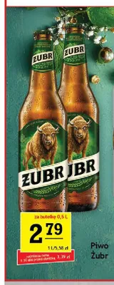 Piwo Żubr promocja w Gram Market