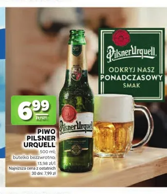 Piwo Pilsner Urquell promocja w Stokrotka