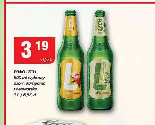 Piwo Lech promocja w Chorten