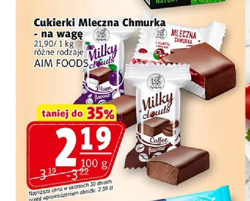 Cukierki Mleczna Chmurka promocja w Prim Market