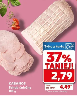 Schab śnieżny promocja w Kaufland