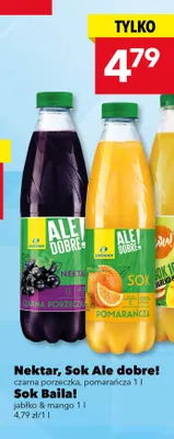 Sok pomarańcza Ale dobre! promocja w LEWIATAN
