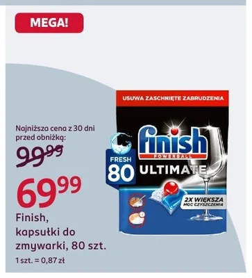 Kapsułki do zmywarki promocja w Rossmann