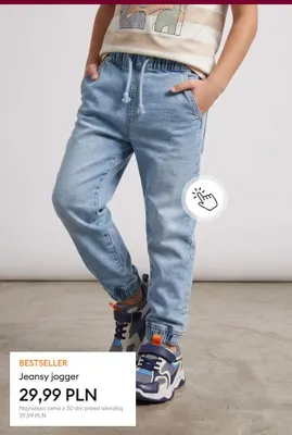 Jeansy jogger promocja w Sinsay
