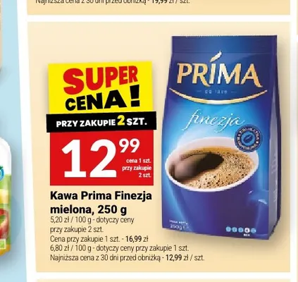 Kawa mielona Prima Finezja promocja w Twój Market