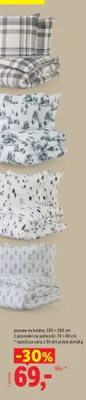 Pościel flanelowa z bawełną Livarno 220x200 cm promocja w Lidl