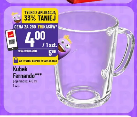 Kubek Fernando 410 ml promocja w POLOmarket
