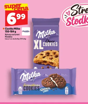 Ciastka Milka XL Choco Cookies promocja w TOPAZ