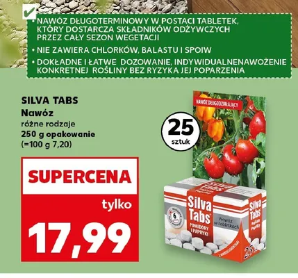 Nawóz SILVA TABS promocja w Kaufland