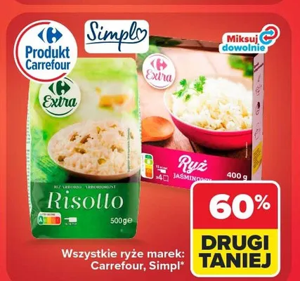 Ryż jaśminowy Carrefour Extra promocja w Carrefour