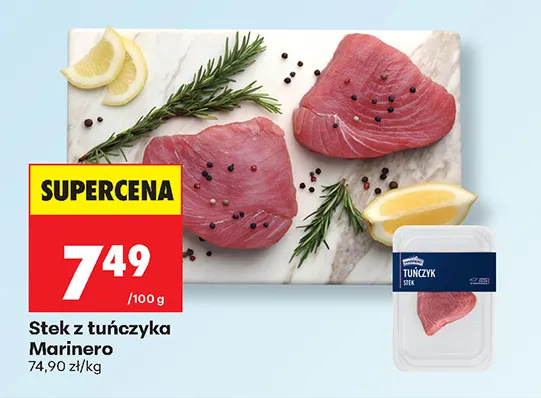 Stek z tuńczyka Marinero promocja w Biedronka