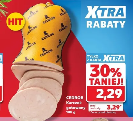 Kurczak gotowany Cedrob promocja w Kaufland