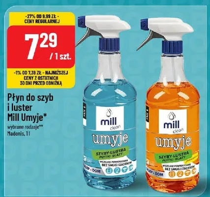 Płyn do szyb i luster Umyje promocja w POLOmarket