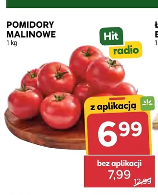 Pomidory malinowe promocja w Stokrotka
