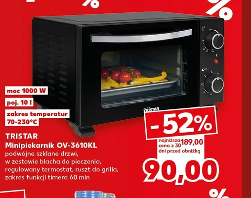 Minipiekarnik Tristar promocja w Kaufland