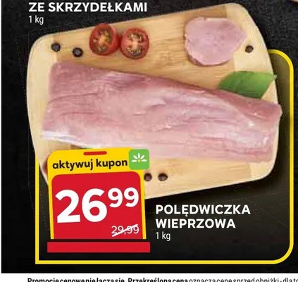 Polędwiczka wieprzowa promocja w Stokrotka