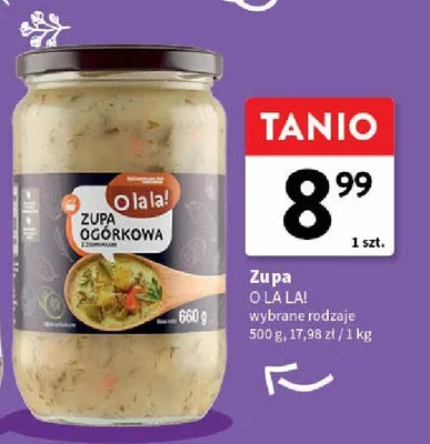Zupa wybrane rodzaje promocja w Intermarche