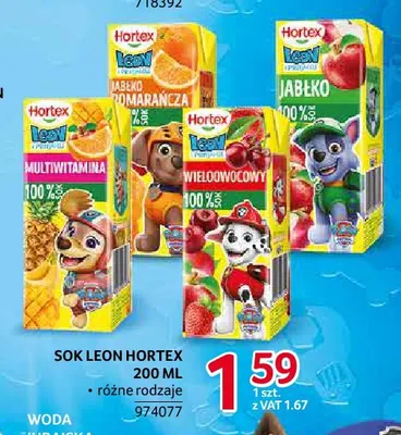 Sok Leon Hortex multiwitamina promocja w Selgros