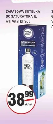 Zapasowa butelka do saturatora 1 l Vital Effect promocja w Sedal