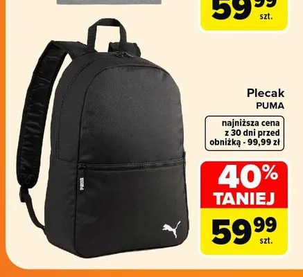 Plecak Puma promocja w Carrefour
