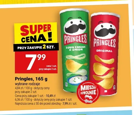 Chipsy Pringles Original promocja w Twój Market