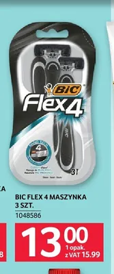 Maszynka do golenia BIC Flex 4 promocja w Selgros