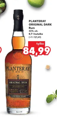 Rum Planteray Original Dark promocja w Kaufland