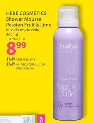 Mus do mycia ciała Passion Fruit & Lime promocja w Hebe