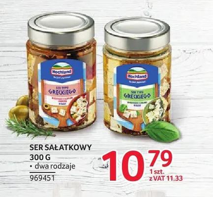 Ser sałatkowy Hochland promocja w Selgros