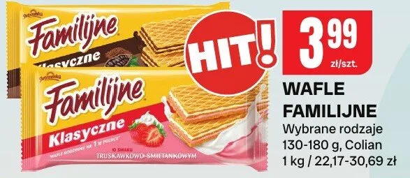 Wafle Familijne promocja w Chorten
