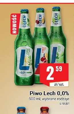 Piwo bezalkoholowe Lech Free Pomelo i Grejpfrut promocja w Premium Nasz Sklep