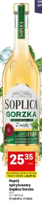 Napój spirytusowy Soplica Gorzka Oryginalna promocja w Delikatesy Centrum