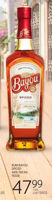 Rum Bayou Spiced 40% promocja w Selgros